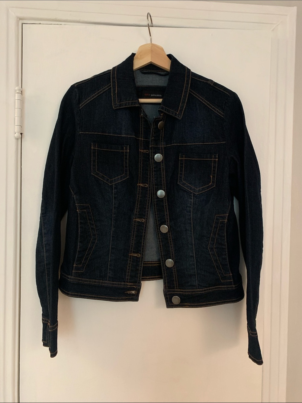Classic Dark Blue Denim Jacket